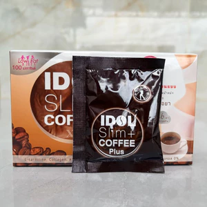 Cà Phê IDOL Slin Hàng Nội Địa Thái Chính Hãng Cà Phê Sữa Thơm Ngon Dễ Uống - 2 Vạch - Hộp 10 Gói