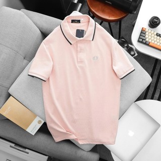 Áo polo nam bông lúa viền cổ form suông chất pique cotton bigsize 95kg , áo thun nam có cổ