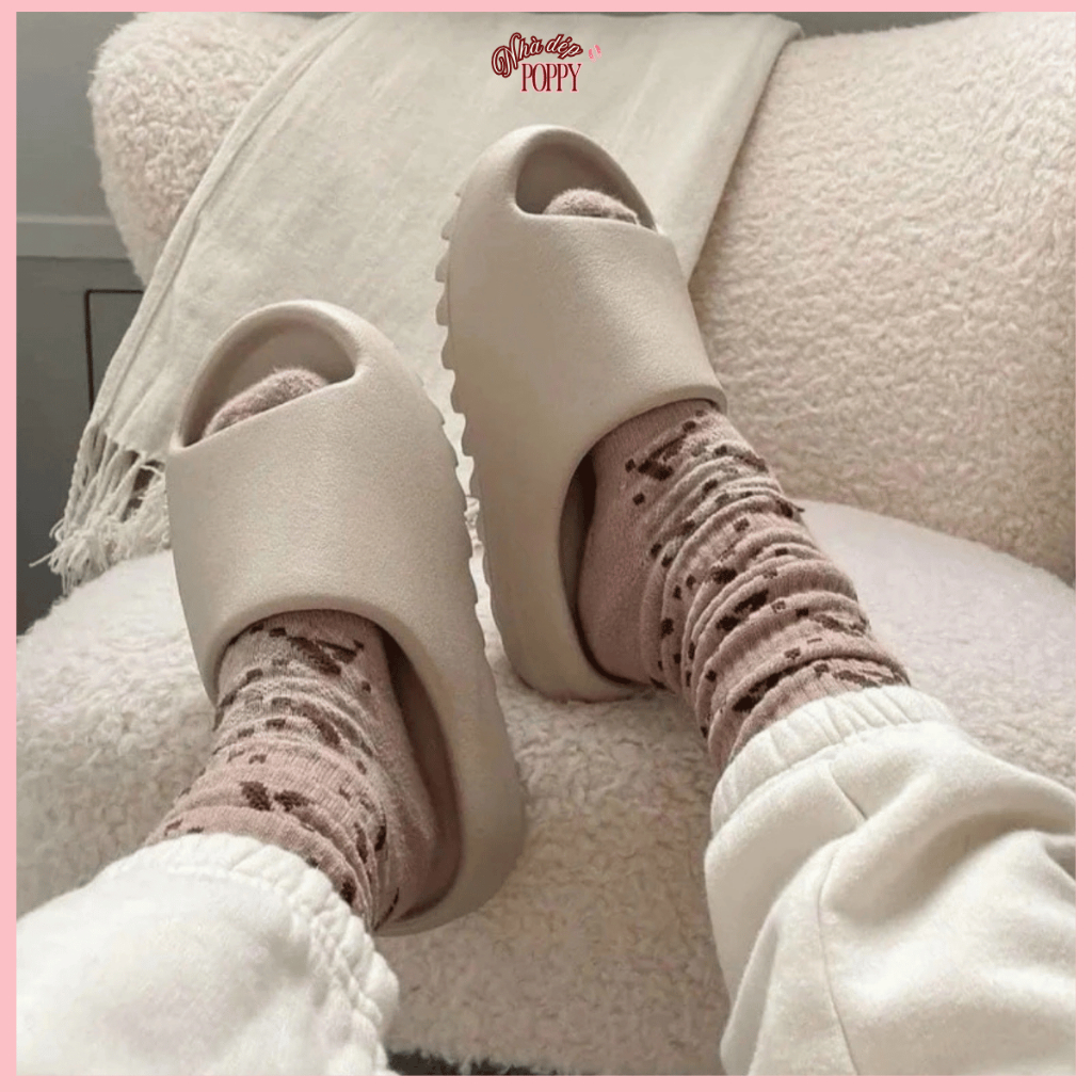 Dép Bánh Mì (TĂNG 1 SIZE KHI ĐẶT) YZ Nam Nữ Vân Nhám Đế Cao 3cm, Dép Đúc Nguyên Khối Cao Cấp Êm Nhẹ Chống Trượt