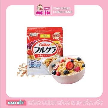 Ngũ Cốc Ăn Kiêng Nhật Bản Calbee Chính Hãng , Mix Hạt Trái Cây Bổ Sung Dinh Dưỡng Cho Người Ăn Kiêng
