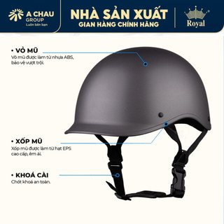 Mũ Bảo Hiểm Nửa Đầu M1 S05 Cá Heo Chính Hãng – Thời Trang, Siêu Nhẹ, Cho Nam Nữ Khi Đi Xe Máy