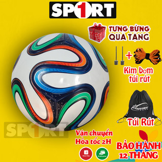 Quả bóng đá C1, Ngoại hạng, WC các mùa Size 5 + Tặng kim bơm, túi lưới BH 6T