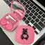 Hộp Đựng Kính Áp Tròng Hình Thỏ Cute Có Nhíp, Que Hút, Lọ Ngâm Lens Ver 2 Màu