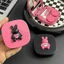 Hộp Đựng Kính Áp Tròng Hình Thỏ Cute Có Nhíp, Que Hút, Lọ Ngâm Lens Ver 2 Màu