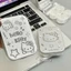 Hộp Đựng Kính Áp Tròng Cao Cấp Hình Hello Kitty Màu Bạc Có Nhíp, Que Hút, Lọ Ngâm Lens 2 Phiên Bản