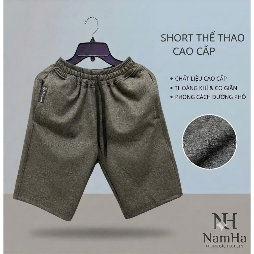 Quần short thun Nam