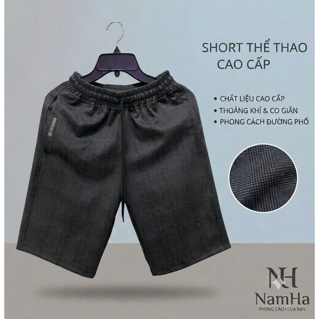 Quần short thun Nam
