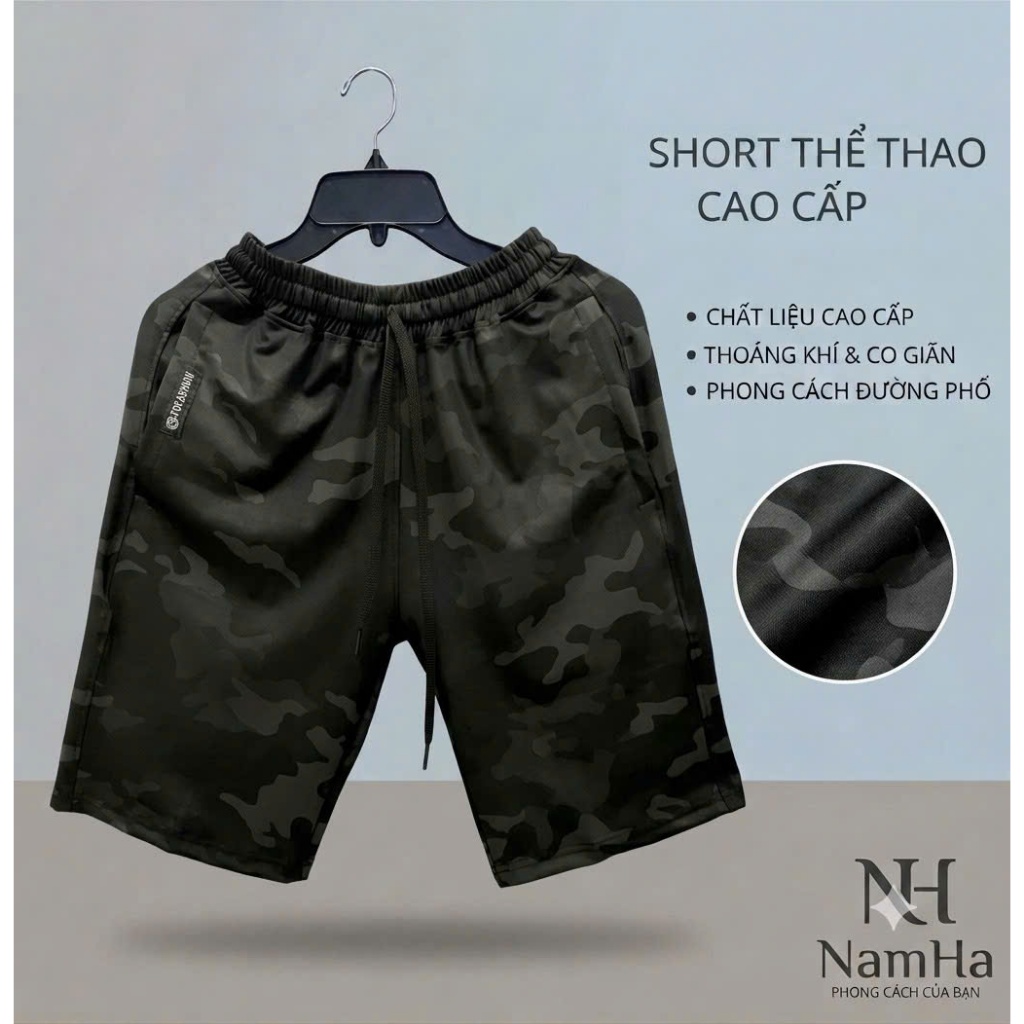 Quần short thun Nam