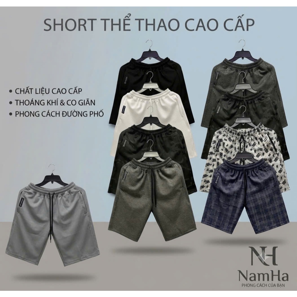 Quần short thun Nam
