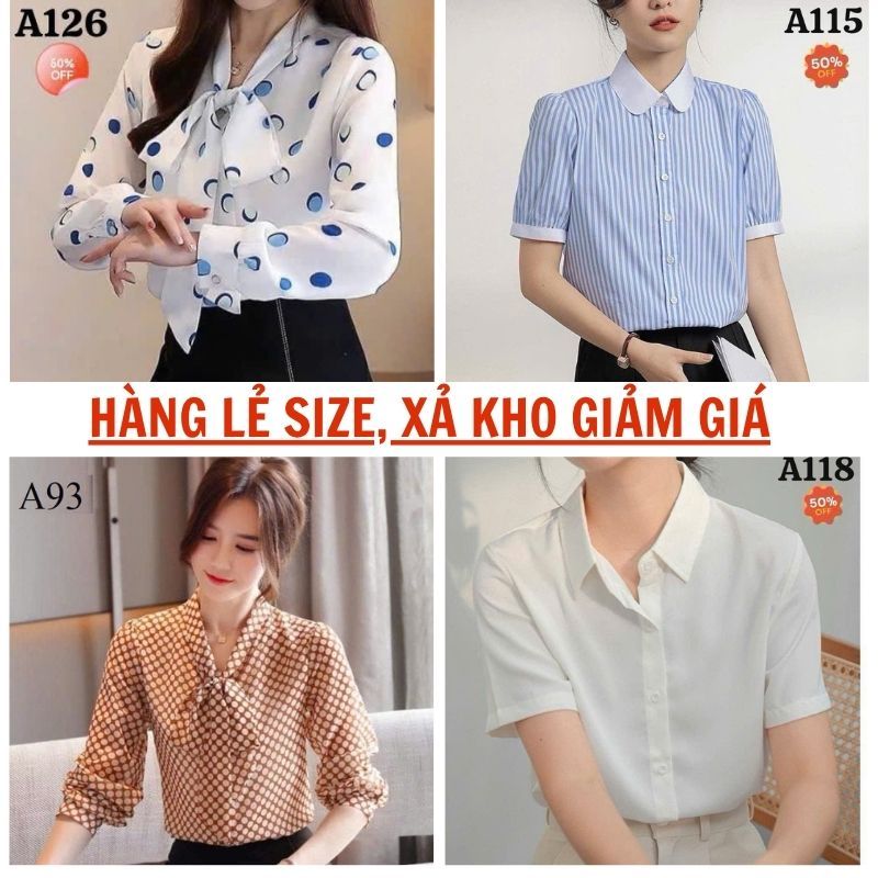 ( GIẢM GIÁ - HÀNG LẺ SIZE- XẢ KHO  ) Áo Sơ Mi công Sở Mango Mềm Mát Lịch Sự  (2)