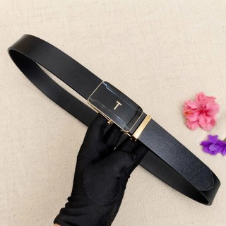 Thắt lưng nam công sở dây nịt nam khóa lăn cao cấp bản 3,5cm