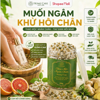 Muối SỦI BỌT Ngâm chân cho mẹ bầu Home Care giảm nhức mỏi, phù nề, thư giãn 200g