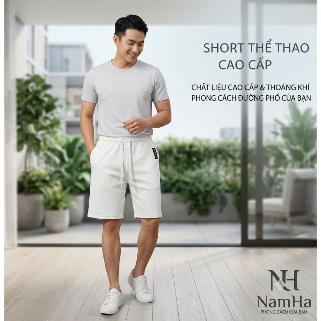 Quần short thun Nam