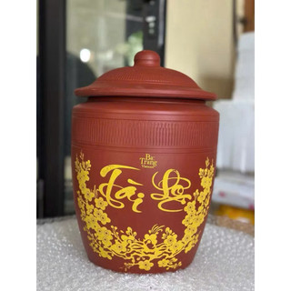 Hũ Gạo, Chĩnh Gạo, Chum Đựng Gạo Tài Lộc Phong Thủy Cao Cấp Bát Tràng 5kg 10kg 15kg 20kg 25kg 30kg