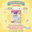 TÃ DÁN MOONY DỊU NHẸ SIÊU CAO CẤP NB60+6/S54+6/M46/L38 - BỀ MẶT BÔNG ORGANIC HỮU CƠ