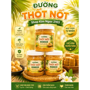 Đường thốt nốt nguyên chất ngon đặc biệt hủ 1kg (chính góc An Giang)