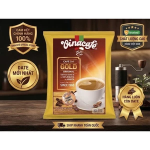 Cà Phê Hòa Tan Vinacafé Gold Original 3in1(Bịch 24 gói x 20g)-Hương Vị Nguyên Bản Thơm Ngon Đậm Đà