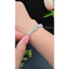 LPT19-Lắc tay ngũ điếu Bạch Ngọc điểm xanh táo