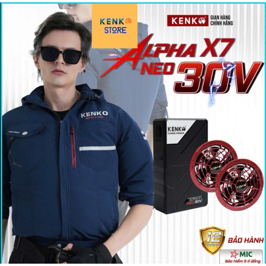 [KENKO STORE] Kenko 30V Alpha X7 NEO. Sản phẩm mới ra mắt 2026. Siêu phẩm tối ưu tất cả từ trước đến nay. Bảo hành 12 th