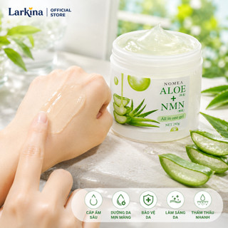 Gel Dưỡng Ẩm NOMEA Aloe + NMN All In One Gel 280g Nhật Bản Cấp Ẩm Làm Dịu Da Toàn Thân