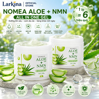 Gel Dưỡng Ẩm NOMEA Aloe + NMN All In One Gel 280g Nhật Bản Cấp Ẩm Làm Dịu Da Toàn Thân