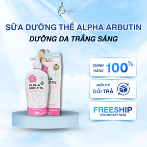 Sữa dưỡng thể trắng da toàn thân Alpha Arbutin Precious Skin Collagen Lotion 3+ Plus 500ml DC80