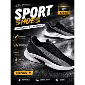 Giày Thể Thao Nam Siêu Nhẹ Siêu Êm - Giày Sneaker Nam Thoáng Khí Đế Cao Su Chống Trượt