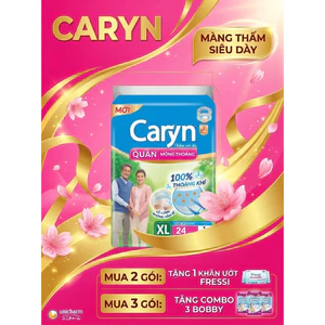 TÃ QUẦN CARYN MỎNG THOÁNG - SIZE XL 24 MIẾNG 🌟