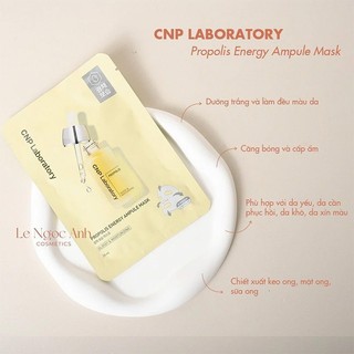 Combo 10 Mặt Nạ CNP Laboratory Ampule Mask Mặt Nạ Dưỡng Da CNP Làm Trắng Cấp Ẩm CNP Mask