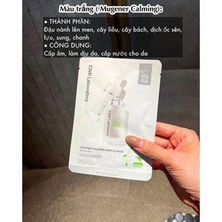 Combo 10 Mặt Nạ CNP Laboratory Ampule Mask Mặt Nạ Dưỡng Da CNP Làm Trắng Cấp Ẩm CNP Mask