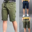 combo 3-5 quần short kaki nam lưng thun vải kaki mềm mịn QTS05