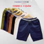 combo 3-5 quần short kaki nam lưng thun vải kaki mềm mịn QTS05