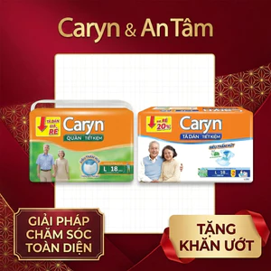 TÃ DÁN TIẾT KIỆM CARYN L18+2 - CHĂM SÓC TOÀN DIỆN TỪ CÔNG NGHỆ NHẬT BẢN 🌟