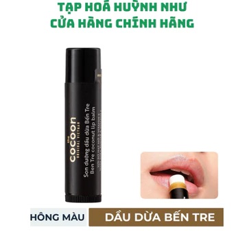 [CHÍNH HÃNG]Son dưỡng môi Cocoon dầu dừa bến tre 5g