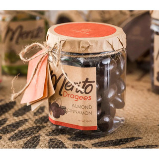 [Quà Tặng] Socola Merito - Hạnh Nhân Bọc Socola Trà Xanh / Matcha / Cà Phê / Cam Quế - Hũ Thủy Tinh Sang Trọng 120g