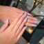Nailbox thiết kế mẫu biển mùa hè, móng giả dán sẵn đắp gel nổi hoa vỏ sò form tròn nhọn LEUBOX