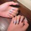 Nailbox thiết kế mẫu biển mùa hè, móng giả dán sẵn đắp gel nổi hoa vỏ sò form tròn nhọn LEUBOX
