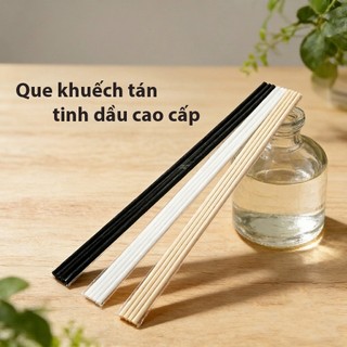 Que Khuếch Tán Tinh Dầu Cao Cấp Dài 25cm - Que Thay Thế Cho Lọ Tinh Dầu Thơm Phòng, Hút Hương Tốt