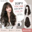 TÓC GIẢ NỮ BỘ XOĂN DÀI LƯỚI HOA CAO CẤP TẶNG LƯỚI TRÙM