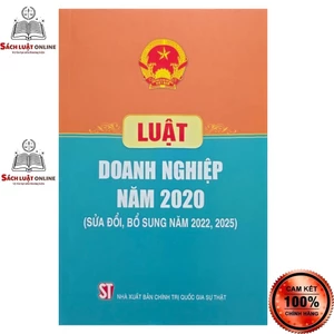Sách - Luật Doanh nghiệp năm 2020 (sđ,bs năm 2022, 2025) (NXB Chính trị quốc gia Sự thật)