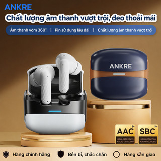 Tai Nghe Bluetooth Không Dây ANKRE Bluetooth 5.4, Chống Ồn ENC, Âm Thanh HiFi Bass Mạnh, Độ Trễ Thấp, Pin 24 Giờ, Điều K