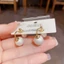 V.I.T Accessories | Bông tai hạt châu (1 màu)