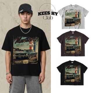 Áo Thun Racing Atelier Form Rộng Nhiều Màu Cotton Cao Cấp Xe Hơi Phong Cách Retro Y2k