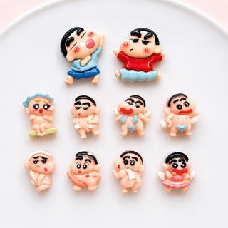 [ĐỘC QUYỀN]  🌟 Set Charm Shin Nhà Tắm Bong Bóng Siêu Cute – Bộ 10 Charm Resin Trang Trí Dép Kawaii Cao Cấp