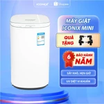 Máy giặt ICONIX MINI tự động 100% - vắt , giặt , sấy khô , khử khuẩn bằng tia UV - Bảo hành 6 năm — ảnh 1