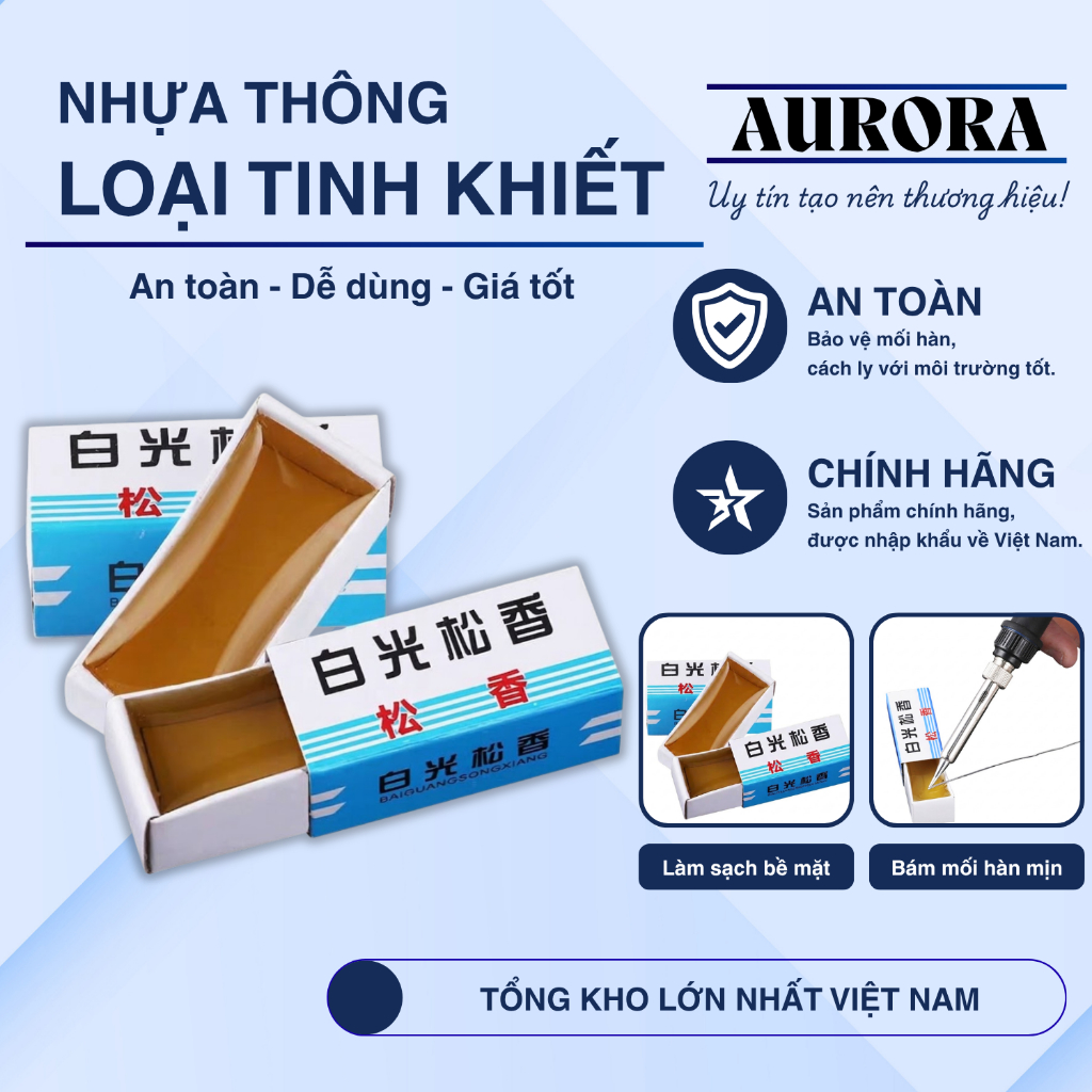 Nhựa thông hàn mạch điện tử 15g - Giúp làm sạch bề mặt, thiếc bám mối hàn mịn đẹp