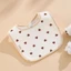 Yếm Xô Muslin Chống Thấm Cho Bé Sơ Sinh , Yếm Tròn Chữ U Họa Tiết Hàn Quốc - An Nhi Baby
