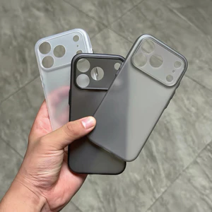 Ốp lưng nhám mềm mỏng chống bám vân tay chống bẩn chống ố cho iPhone 17 16 15 14 13 12 pro/promax/plus/air-N1