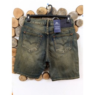 quần short nam rêu denim vải jean nhật cao cấp