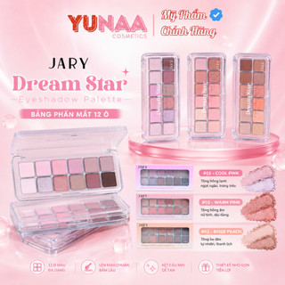 [Y407] Bảng phấn mắt 12 ô JARY - Dream Star Eyeshadow Palette
